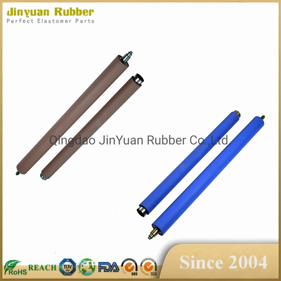 China Factory Polyurethane Rubber Roller for Industry Conveyor