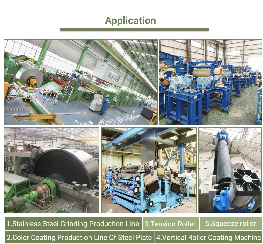 Used for Polyurethane Roller Tension Roller of Steel Plate Continuous Production Line