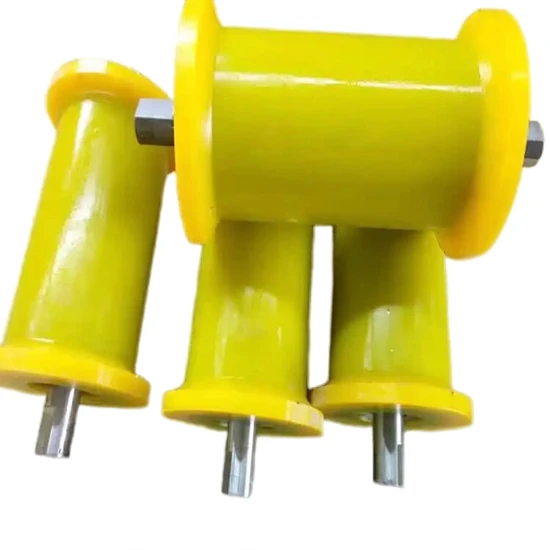 Customized Smooth Material Handling Polyurethane Conveyor Roller From China 