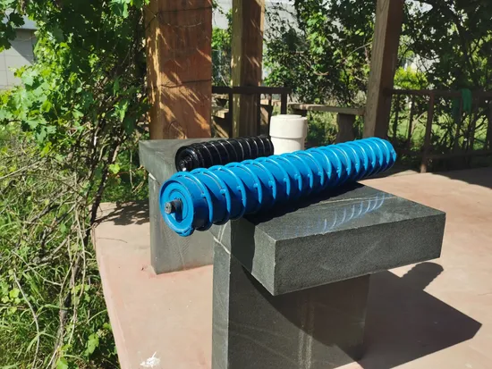 High Quality Polyurethane Spiral Roller for Belt Conveyor 