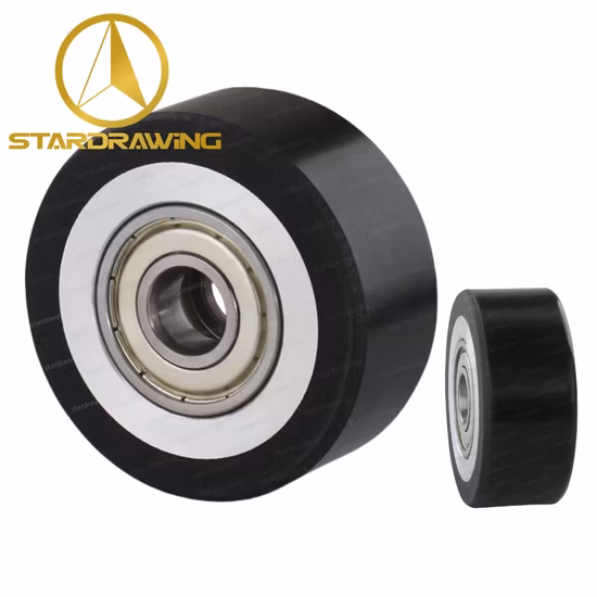 Stardrawing 58X25mm Agv Driving Wheel PU Drive Wheel OEM Available 