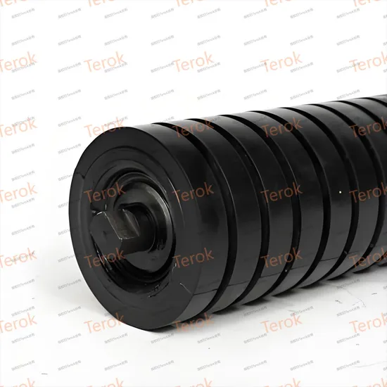 Durable Taper Heavy Duty ISO Certificate Customized Conical Polyurethane Blade Steel Pipe Belt Conveyor Roller for Steel Plant Idler Roller 