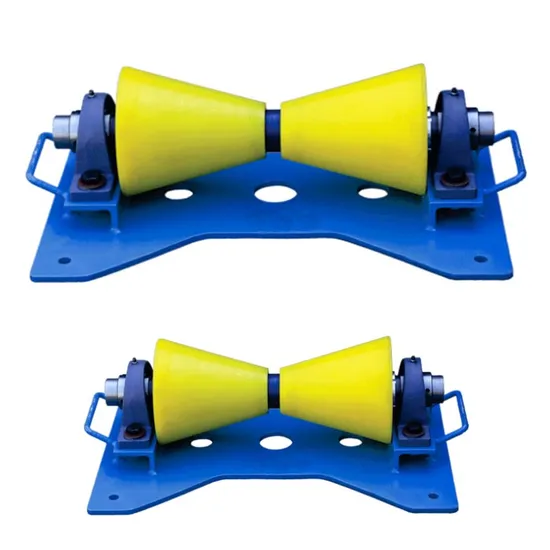 Pipeline Polyurethane Rubber Roller Maker Pipe PU Roller Manufacturer 