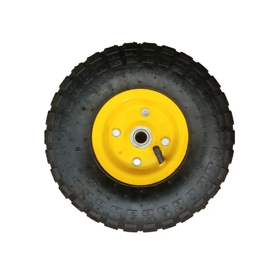 Colorful Solid PU Polyurethane Puncture Proof Flat Free PU Foam Caster Tyre Wheel Tires for Wheelbarrow 
