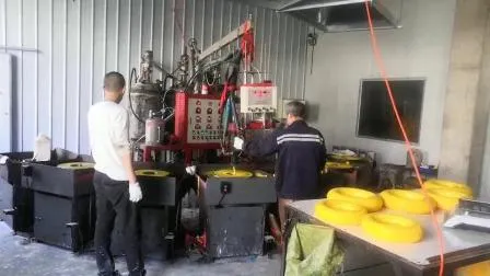 Heavy Duty Tires Polyurethane Filling Solid Tire 19.5 Inch Solid Rubber Tires PU Foam Wheel 15