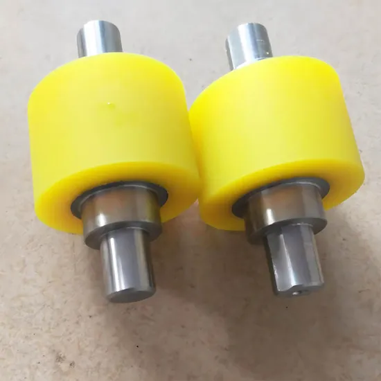 Polyurethane PU Rubber Rollers Maker PU Coated Roller Polyurethane Lining Rollers 