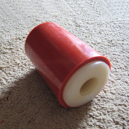 Mining Machinery Replacement Parts High Wear Resistant Bearing Roller, PU Polyurethane Wheel 