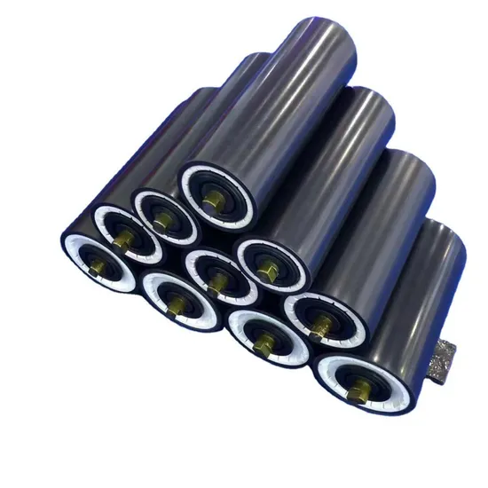 Direct Factory Customized Conveyor Drum Polyurethane Roller Industrial Idler Conveyor Roller Rubber 