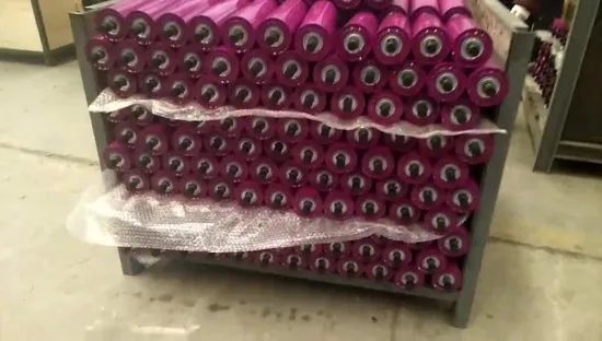 China Factory Custom Good Wear Resistance Polyurethane Conveyor Roller 
